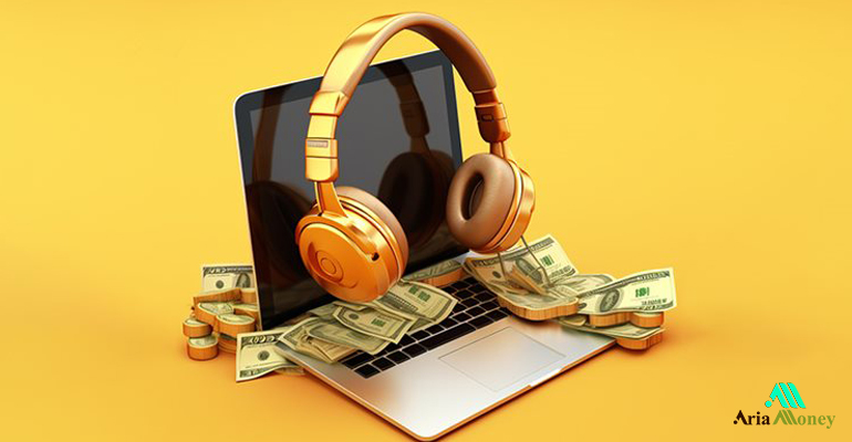 کسب درآمد با گوش دادن به موسیقی